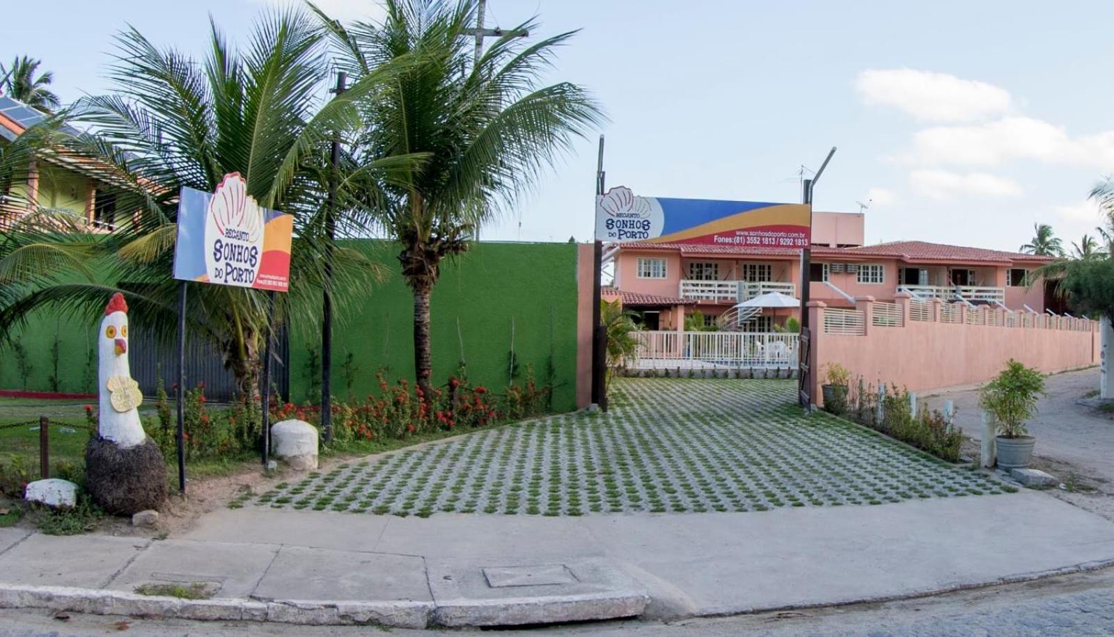 Pousada Flats Recanto Sonhos Do Porto Porto de Galinhas Exterior photo